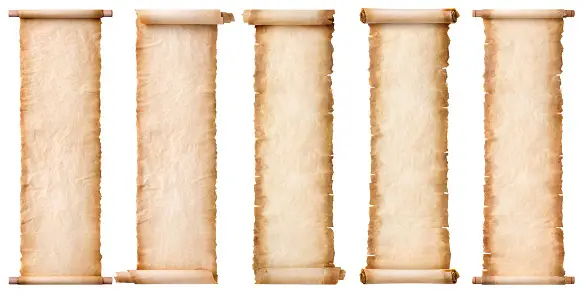 תמונה של קונה מגילות קלף